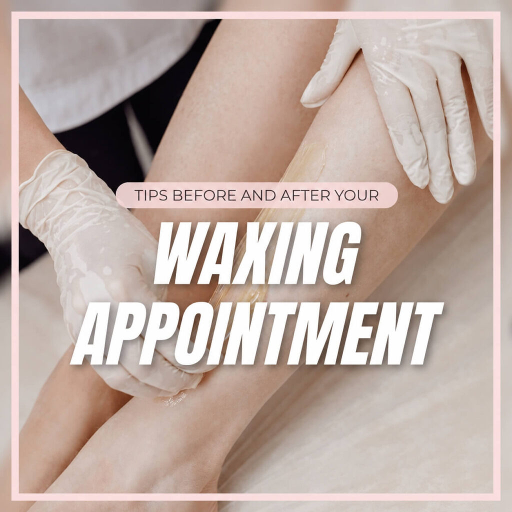 A client receiving a professional waxing treatment at a salon in San Ramon